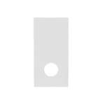 5Tg9 9401 Conjunto 2 Modulo Cego C/ Furo Branco Revita Iriel