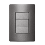 5Ta9 9446Ct Conjunto 3 Interruptor Paralelo 10Ax 250V~ 4X2 Concreto Revita Iriel