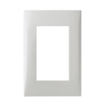 772191 Conjunto Placa 3 Modulos 4X2 + Suporte Branco Imperia Iriel