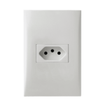 751411 Conjunto 1 Tomada 2P+T 20A 250V~ 4X2 Branco Imperia Iriel