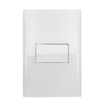 761021 Conjunto 1 Interruptor Paralelo 10Ax 250V~ 4X2 Branco Imperiaeria Brilho Iriel