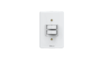 Interruptor 2 Simples Branco com Placa Artis 4×2