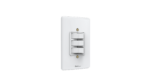 Interruptor 3 Simples Branco com Placa Artis 4×2 - Imagem 2