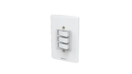 Interruptor 3 Simples Branco com Placa Artis 4×2 - Imagem 3