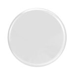 Placa Cega Redonda 4" Branca Linha Artis 112-E14