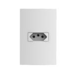 05039.0100.20 Conjunto 1 Tomada 2P+T 20A 250V~ 4X2 Branco Atria Iriel