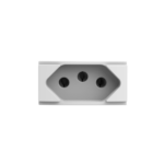 05039.0500.08 Modulo Tomada 2P+T 20A 250V~ Branco Atria Iriel