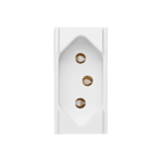 872012 Modulo Tomada 2P+T 20A 250V~ Branco Duale Up  Iriel