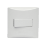 541001 Conjunto 1 Interruptor Simples 10Ax 250V~ Branco Sbrava Iriel