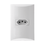 551411 Conjunto 1 Tomada 2P+T 20A 250V~ 4X2 Branco Brava Iriel
