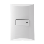 551201 Conjunto 1 Pulsador Simb Campanhia 10Ax 250V~ 4X2 Branco Brava Iriel