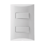 559021 Conjunto 2 Interruptor Paralelo 10Ax 250V~ 4X2 Branco Brava Iriel