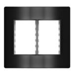 5Tg9 9426Ca Conjunto Placa 6 Modulos 4X4 + Suporte Carbono Metálico Revita Iriel