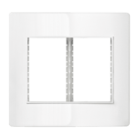 5Tg9 9426 Conjunto Placa 6 Modulos 4X4 + Suporte Branco Revita Iriel