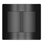 5Tg9 9425Ca Conjunto Placa Cega 4X4 + Suporte Carbono Metálico Revita Iriel