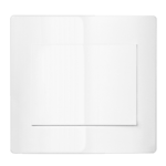 5Tg9 9425 Conjunto Placa Cega 4X4 + Suporte Branco Revita Iriel