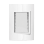 5Tg9 9427 Placa 3 Modulos 4X2 Protecao Ip54 + Suporte Branco Revita Iriel