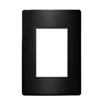 5Tg9 9424Ca Conjunto Placa 3 Modulos 4X2 + Suporte Carbono Metálico Revita Iriel