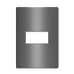 5Tg9 9421Ct Conjunto Placa 1 Modulo 4X2 + Suporte Concreto Revita Iriel