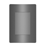 5Tg9 9420Ct Conjunto Placa Cega 4X2 + Suporte Concreto Revita Iriel