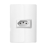 5Ub9 9450 Conjunto 1 Tomada 2P+T 20A 250V~ 4X2 Branco Revita Iriel