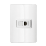 5Tg9 9461 Conjunto 1 Tomada Rj45 Cat5E 4X2 Branco Revita Iriel