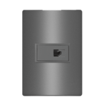 5Tg9 9460Ct Conjunto 1 Tomada Rj11 2 Fios 4X2 Concreto Revita Iriel