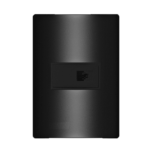 5Tg9 9460Ca Conjunto 1 Tomada Rj11 2 Fios 4X2 Carbono Metálico Revita Iriel