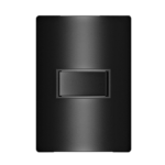 5Ta9 9441Ca Conjunto 1 Interruptor Paralelo 10Ax 250V~ 4X2 Carbono Metálico Revita Iriel