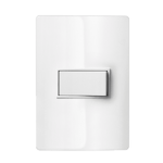 5Ta9 9441 Conjunto 1 Interruptor Paralelo 10Ax 250V~ 4X2 Branco Revita Iriel