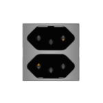 5Ub9 9405Ct Modulo Tomada 2P+T Duale Up Lex 20A 250V~ Concreto Revita Iriel