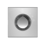 5Tg9 9408Ct Modulo Dimmer Rotativo Bivolt Compatível C/ Led Dimerizavel Concreto Revita Iriel