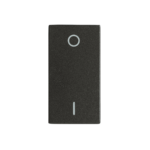 5Ta9 9407Ca Modulo Interruptor Bipolar Simples 10Ax 250V~ Carbono Metálico Revita Iriel