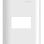 PLACA 4 x 2 - C/SUPORTE - 1 POSTO - BRANCO - SIMON 19