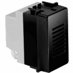 MÓDULO CIGARRA BIVOLT 127V/220V - NEGRO PIANO - SIMON 19/20