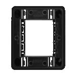 CAIXA DE SOBREPOR NEGRO PIANO - SIMON 19