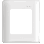 PLACA 2 MÓDULOS PARA CAIXA DE SOBREPOR - BRANCO - SIMON 19
