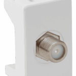MÓDULO TOMADA COAXIAL PARA TV 75 OHMS - BRANCO - SIMON 19/20
