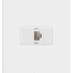 CONJUNTO TOMADA RJ45 CAT 5E BRANCO C/PLACA + SUPORTE - SIMON 20