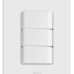 CONJUNTO 3 INTERRUPTORES SIMPLES 10A 250V - BRANCO - SIMON 20
