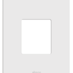 PLACA 4 x 2 - C/SUPORTE - 2 POSTOS - BRANCO - SIMON 20