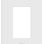 PLACA 4 x 2 - C/SUPORTE - 3 POSTOS - BRANCO - SIMON 20