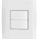 CONJUNTO 2 INTERRUPTORES SIMPLES 10A 250V - BRANCO - SIMON 30
