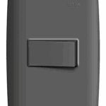 CONJUNTO 1 INTERRUPTOR SIMPLES 10A 250V - GRAFITE  - SIMON 30