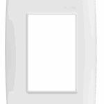 PLACA 4 x 2 - C/SUPORTE - 3 POSTOS - BRANCO - SIMON 30