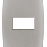 PLACA 4 x 2 - C/SUPORTE - 1 POSTO - ALUMÍNIO - SIMON 30