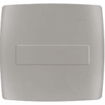 PLACA 4 x 4 - C/SUPORTE - CEGA - ALUMÍNIO - SIMON 30