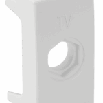 MÓDULO COMPLEMENTO CONECTOR TV COAXIAL - BRANCO - SIMON 30/35