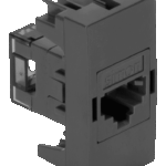 MÓDULO TOMADA RJ 11 4 FIOS - GRAFITE FOSCO - SIMON 30/35