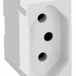 MÓDULO TOMADA 2P+T PADRÃO BRASILEIRO 10A 250V - BRANCO - SIMON 30/35